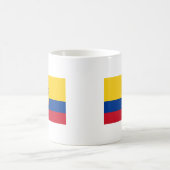 Flagge Ecuadors Kaffeetasse (Mittel)