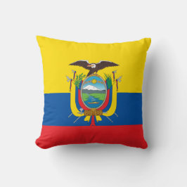 Flagge Ecuadors Kissen