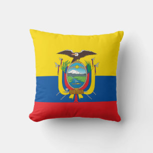 Flagge Ecuadors Kissen