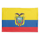 Flagge Ecuadors Kissenbezug (Rückseite)