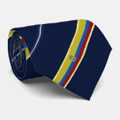 Flagge Ecuadors Krawatte (Gerollt)