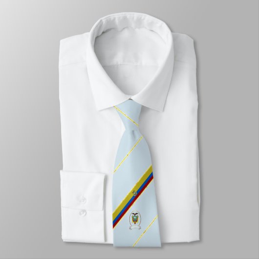 Flagge Ecuadors Krawatte (Gebunden)