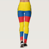 Flagge Ecuadors Leggings (Rückseite)