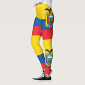 Flagge Ecuadors Leggings (Links)