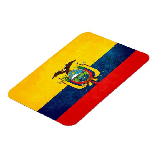 Flagge Ecuadors Magnet (Linke Seite)