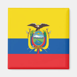 Flagge Ecuadors Magnet