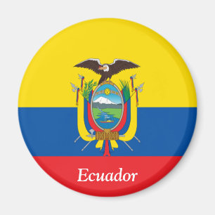 Flagge Ecuadors Magnet