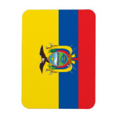 Flagge Ecuadors Magnet (Vertikal)