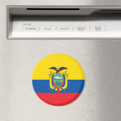 Flagge Ecuadors Magnet (In Situ (Geschirrspüler))