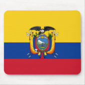 Flagge Ecuadors Mousepad (Vorne)