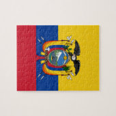 Flagge Ecuadors Puzzle (Horizontal)
