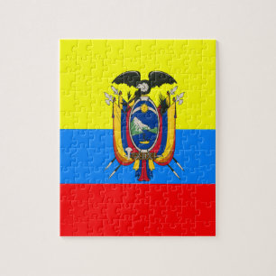 Flagge Ecuadors Puzzle