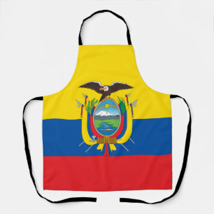 Flagge Ecuadors Schürze
