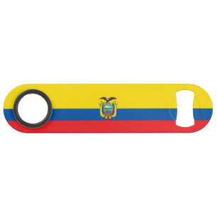 Flagge Ecuadors Speed Flaschenöffner