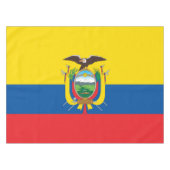 Flagge Ecuadors Tischdecke (Vorderseite (Horizontal))