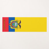 Flagge Ecuadors Yogamatte (Vorderseite (Horizontal))
