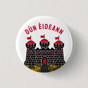 Flagge Edinburghs - SCOTLAND Button