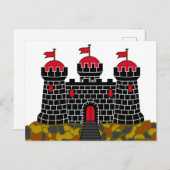 Flagge Edinburghs - SCOTLAND Postkarte (Vorne/Hinten)