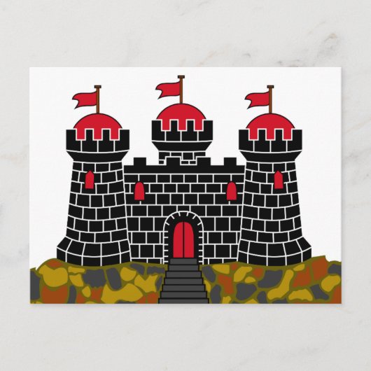 Flagge Edinburghs - SCOTLAND Postkarte (Vorderseite)