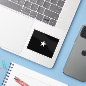 Flagge eines Brigadegeneral der U.S. Space Force Aufkleber (Laptop mit iPhone)