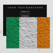 Flagge Einladung (Vorne/Hinten)