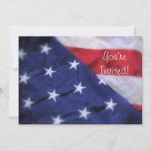 Flagge-Einladung Einladung (Vorderseite)