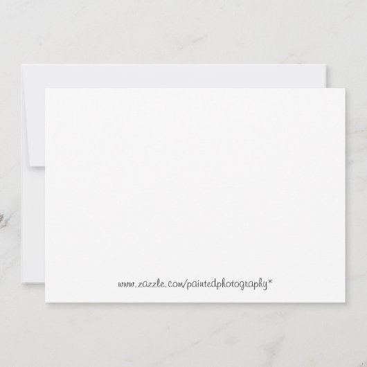 Flagge-Einladung Einladung (Rückseite)