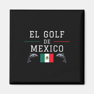 Flagge El Golfo de México Vintager Golf von Mexiko Magnet