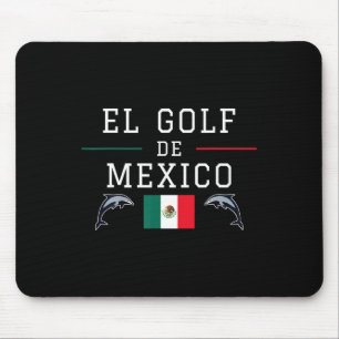 Flagge El Golfo de México Vintager Golf von Mexiko Mousepad