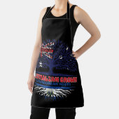 Flagge El Salvador Salvadorianischer Australier Schürze (InSitu)