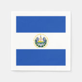 Flagge: El Salvador Serviette (Vorderseite)