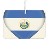 Flagge El Salvadors Autolufterfrischer (Rückseite)