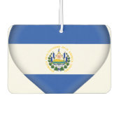 Flagge El Salvadors Autolufterfrischer (Vorderseite)