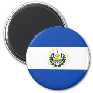 Flagge El Salvadors - Bandera de El Salvador Magnet