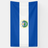 Flagge El Salvadors Banner (Vertikal)