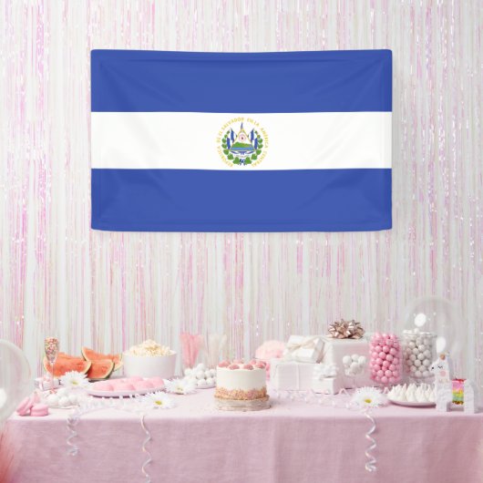 Flagge El Salvadors Banner (Party)