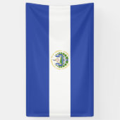 Flagge El Salvadors Banner (Vertikal)