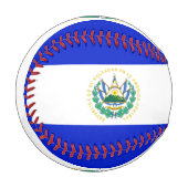 Flagge El Salvadors Baseball (Vorderseite Links)