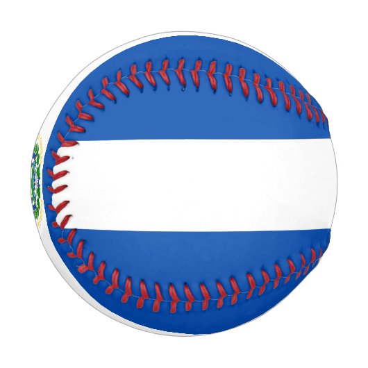 Flagge El Salvadors Baseball (Vorderseite Links)