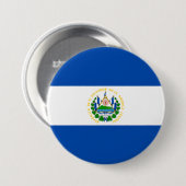 Flagge El Salvadors Button (Vorne & Hinten)