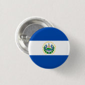 Flagge El Salvadors Button (Vorne & Hinten)