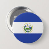 Flagge El Salvadors Button (Vorne & Hinten)
