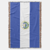 Flagge El Salvadors Decke (Vorderseite Vertikal)
