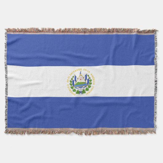 Flagge El Salvadors Decke (Vorderseite)