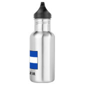 Flagge El Salvadors Edelstahlflasche (Rechts)
