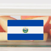 Flagge El Salvadors Etiketten (Befestigt)
