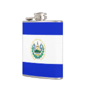 Flagge El Salvadors Flachmann (Links)