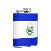 Flagge El Salvadors Flachmann (Rechts)