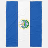 Flagge El Salvadors Fleecedecke (Vorderseite)