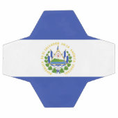 Flagge El Salvadors Fußball (Flach)